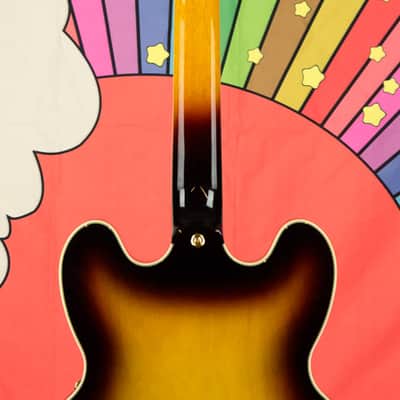 Epiphone Sheraton Frequensator Semi-hollowbody Electric Guitar - Vintage Sunburst, Gig Bag image 12