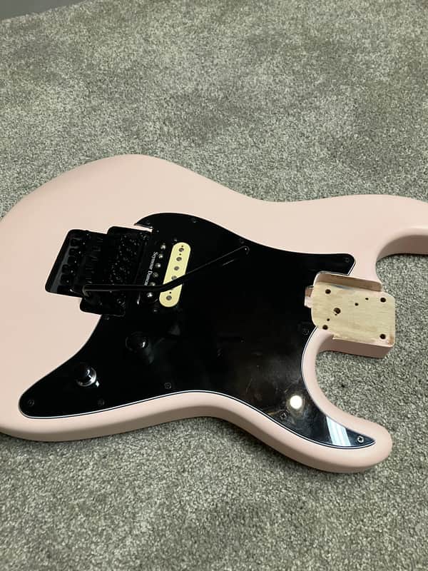 Charvel Loaded Guitar Body Seymour Duncan Tb-4 Floyd Rose Special Kill Switch Wired Bild 1