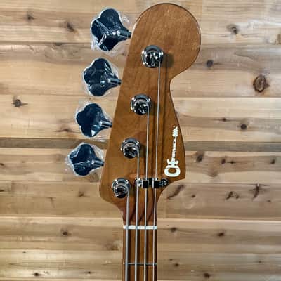 Charvel Pro-Mod San Dimas PJ IV MAH Electric Bass - Satin Ferrari Red image 3
