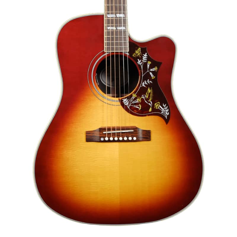 Gibson Hummingbird Standard Rosewood EC - Rosewood Burst image 1
