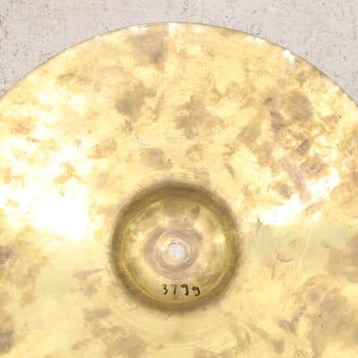 Japanese 12" Hi Hat Cymbals Pair Vintage 1960's 374g/379g image 12