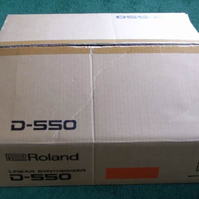 Roland D-550 Digital Piano Sound Module 1987 - Black image 10