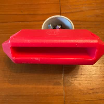 Latin Percussion LP1207 Medium-Pitched Jam Block (Red) with Bracket 2010s - Red image 3