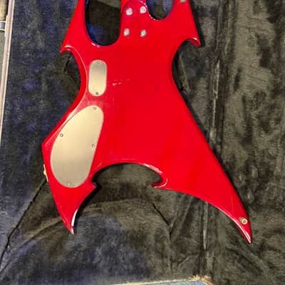 B.C. Rich Beast Bass Red With case image 9