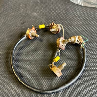 1992 Gibson Les Paul Pots-Switch Wiring Harness image 3