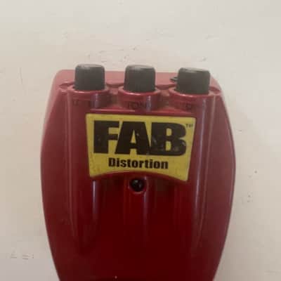 Danelectro D-1 FAB Distortion Guitar Effect Pedal image 2