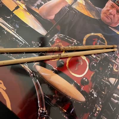 Neil Peart Stage Sticks “NP” Initials Time Machine Tour 2010-2011 Rare image 4