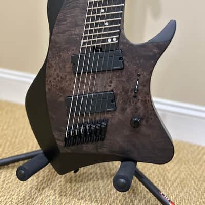 Abasi Concepts Larada 8 (Legion) in Charcoal Burl (2020) - Comes with 2025 gig bag image 1