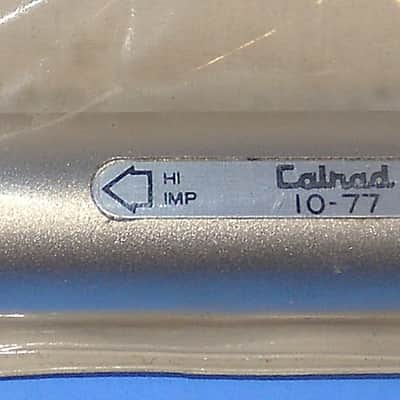 Calrad 10-77 Microphone Line Transformer TRS Lo Z-TS Hi Z New Old Stock image 2