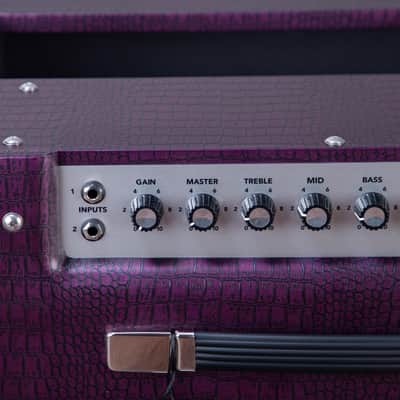 Magnatone Super Fifteen 1x12-Inch Tube Combo Guitar Amplifier - Purple image 5