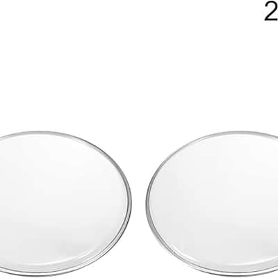 10 Inch Drum Head Drum Skin Sound Controlled PET Material, Transparent, Pack of 2 image 2