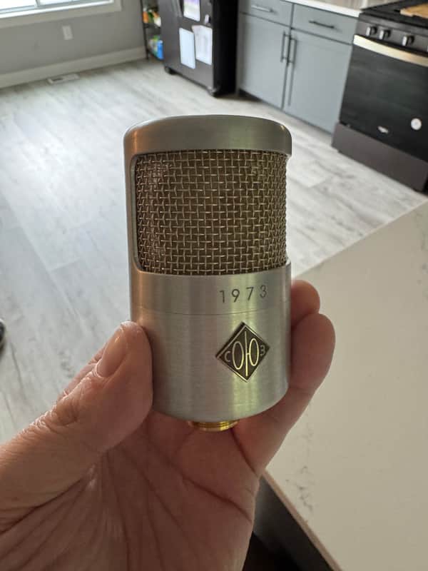 Soyuz Microphones 1973 Large Diaphragm Cardioid Condenser Microphone 2022 - Present - Nickel image 1