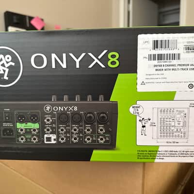 Mackie Onyx8 8-Channel Analog Mixer with Multitrack USB 2021 - Present - Dark Gray image 3