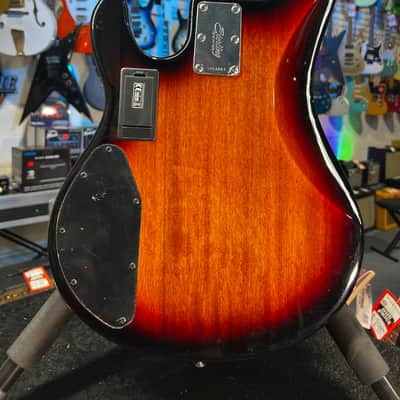 Sterling By Music Man StingRay RAY35 Bass Guitar - 3-tone Sunburst Auth Dealer! 001 FREE PLEK! image 6