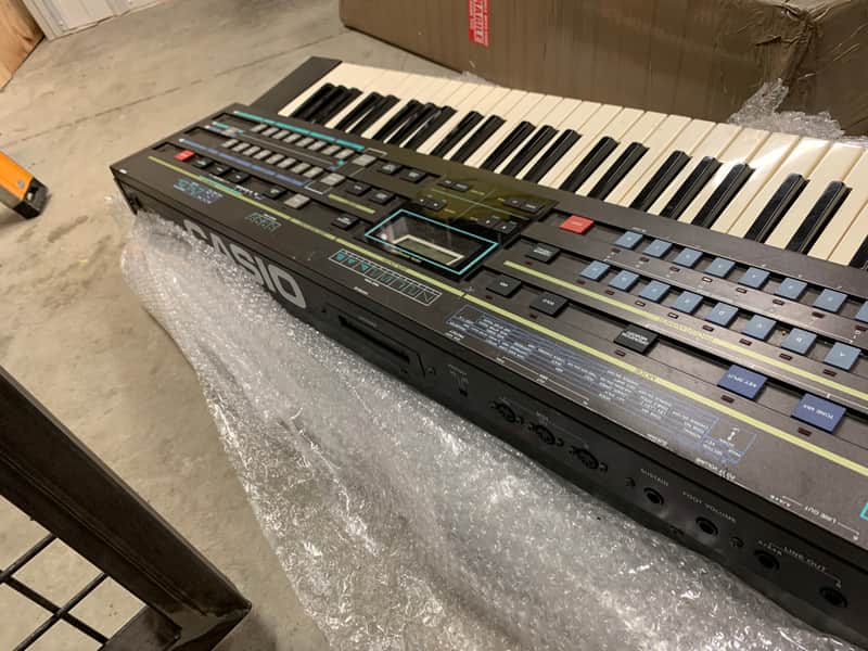 Casio CZ-1 61-Key Synthesizer 1986 - Black image 1