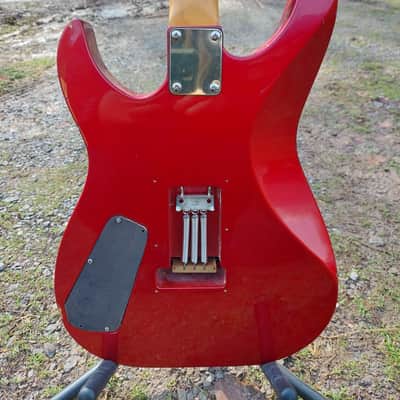 Kramer American Pacer Custom I Purpleheart Fretboard Stainless Steel frets Dimarzio PAF Brass Block image 13