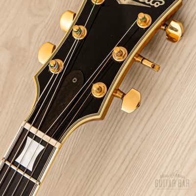 1991 Benedetto Manhattan Cutaway Archtop Electric Guitar Blonde, Near-Mint w/ DeArmond Rhythm Chief 1100, Case image 4