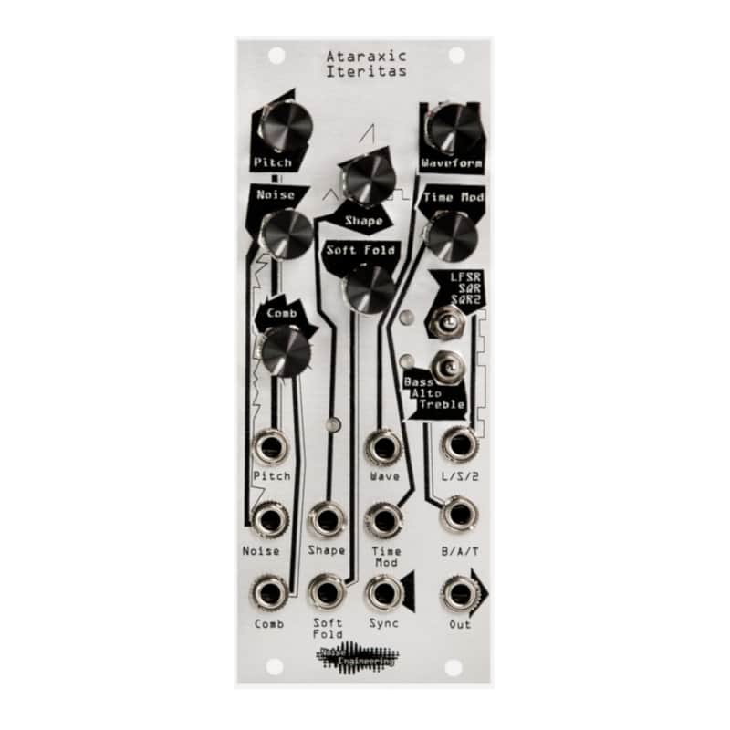Noise Engineering Ataraxic Iteritas Eurorack Oscillator Module (Silver) image 1