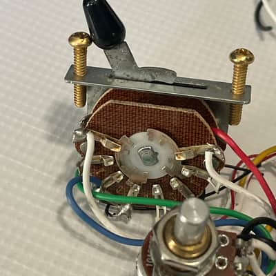 2022 Era MIM Charvel San Dimas Pro Mod Guitar Complete Electronics Volume Pot Jack image 5