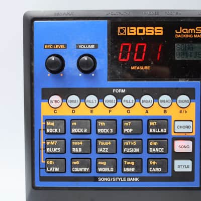 Boss JS-5 JamStation Backing Machine with Audio Tracks Made in Japan ZN53719 image 3