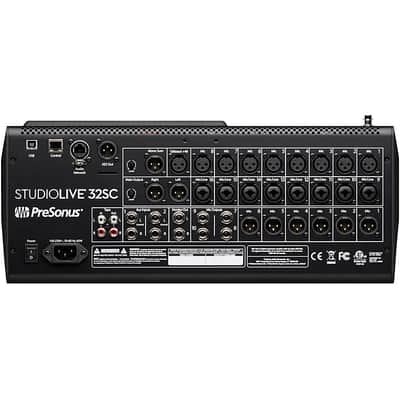 PreSonus StudioLive 32SC 32-channel Rackmount Digital Mixer image 5