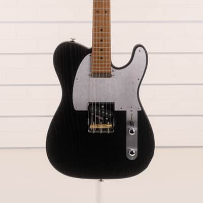 Suhr Modern T Andy Wood Signature Electric Guitar, Roasted Maple Fingerboard, War Black image 1
