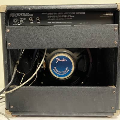 Fender Sidekick Switcher Vintage 1980s Combo Guitar Amp, 1x12", Rivera-Era, Spring Reverb & Chorus Pedal image 9