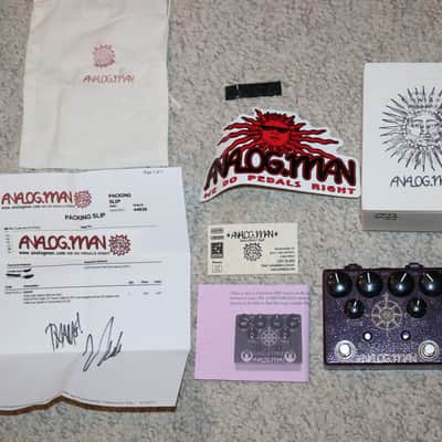 2013 Analogman King of Tone V4 - with Box & Papers - No Tariffs image 2