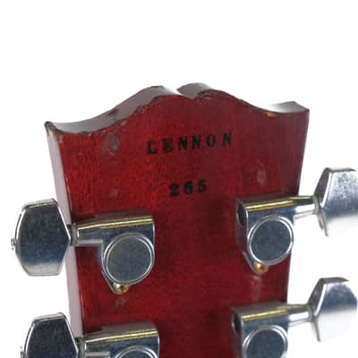 2007 Gibson Custom Shop John Lennon Les Paul Jr Owned by Josh Rand image 12