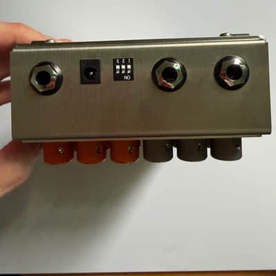Origin Effects RevivalDrive Custom Ghosting Overdrive with Secondary EQ Controls 2010s - Silver/Orange image 5