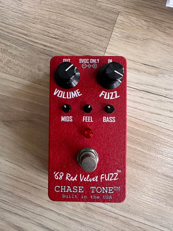Chase Tone 68 Red Velvet Fuzz image 1