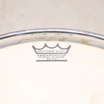 Rogers Holiday Powertone 5x14" Snare Drum Blue Sparkle Vintage 1960's Cleveland image 11