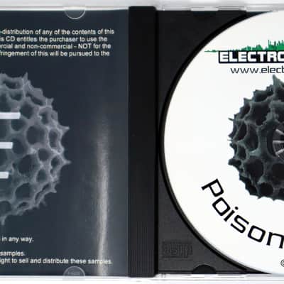 Electronisounds Poison Sounds CD-ROM CD-R Sample Library/Sound Library/Sampling CD 2005 imagen 2