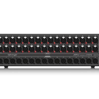 Behringer S32 32-Input Digital Stagebox w/ Midas Preamps 16 Outputs image 1