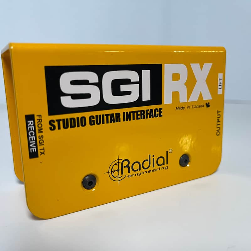 Radial SGI-RX Studio Reamper Receiver 2010s - Yellow image 1