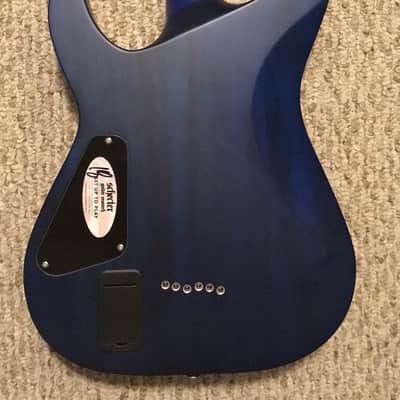 Schecter C-1 Platinum Diamond Series Electric Guitar MIK Midnight Blue Satin MINT! image 5