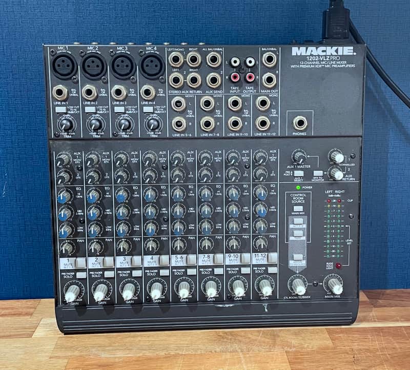 Mackie 1202 VLZ Pro 12-Channel Mic / Line Mixer | Reverb