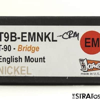 USED TV Jones T9B-EMNKL-CRM Bridge PICKUP Guitar Parts Cream image 3