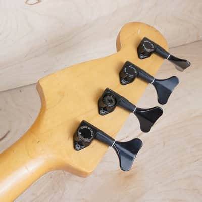Fender PJ-40 Jazz Bass Special MIJ 1988 Black Vintage Japan PJ Fujigen w/ Gig Bag image 5