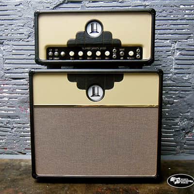 TopHat Top Hat Amplifiers Supreme 16 Head with 1x12" Speaker Cabinet Black and Cream image 1