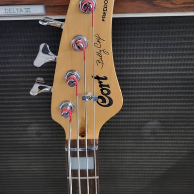 Rare-Cort- Billy Cox Signature Model Freedom Bass 2000 - Antique White image 2