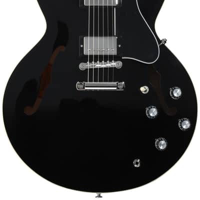 Gibson ES-335 Semi-hollow body Electric Guitar - Vintage Ebony image 1