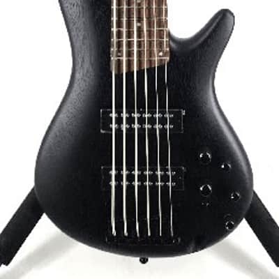 Ibanez Ibanez SR306EBWK SR Standard 6 String Electric Bass - Weathered Black image 5