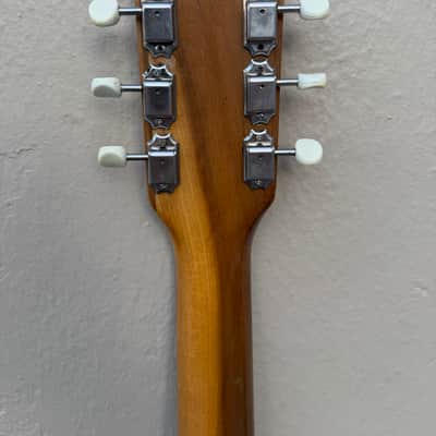 Vintage 1967 Harmony H53 Rocket Hollow body Electric Guitar with Original Dearmond Gold Foil Pickup image 8