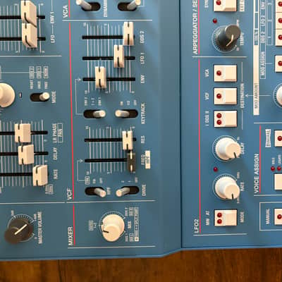 UDO Audio Super 6 Desktop 12-Voice Polyphonic Binaural Analog-Hybrid Synthesizer 2020 - Present - Silver image 2