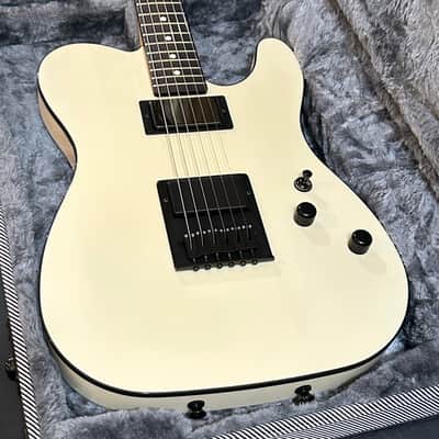 Schecter USA Custom Shop PT HH Electric Guitar - Vintage White image 14