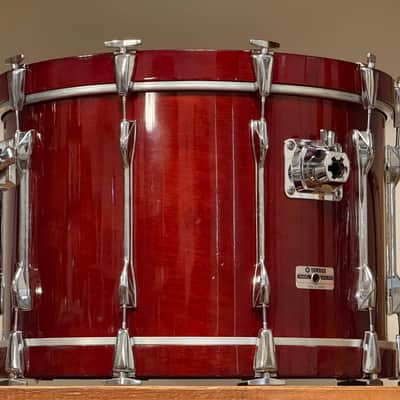1989 Yamaha 22" Recording Custom 14x22 Cherry Bass Drum MIJ Cherrywood image 12