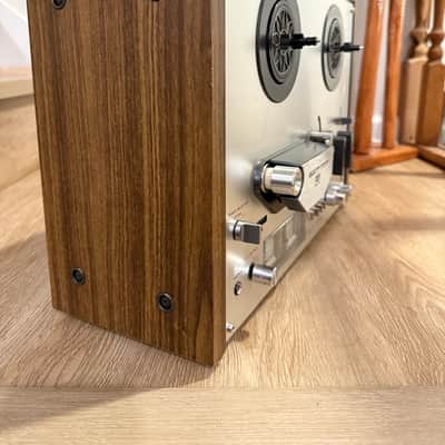 Akai GX-4000D 1/4" 4-Track 2-Channel Tape Recorder 1978 - 1985 - Silver image 3