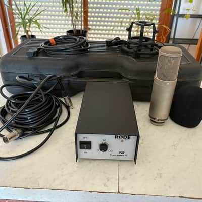 RODE K2 Large Diaphragm Multipattern Tube Condenser Microphone 2004 - Present - Silver image 1