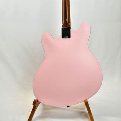 Fender Tom DeLonge Starcaster Shell Pink SH-5 Duncan Custom Semi Hollow with Locking Tuners image 12